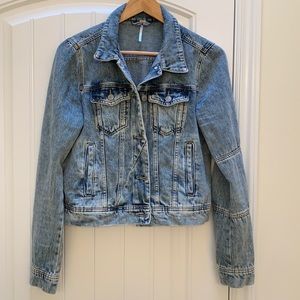 Free People Rumors Denim Jacket